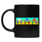 Кружка цветная UV-DTF