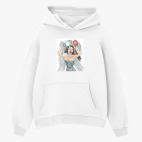 Толстовка худи оверсайз