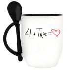 Кружка с ложкой