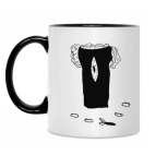 Кружка двухцветная