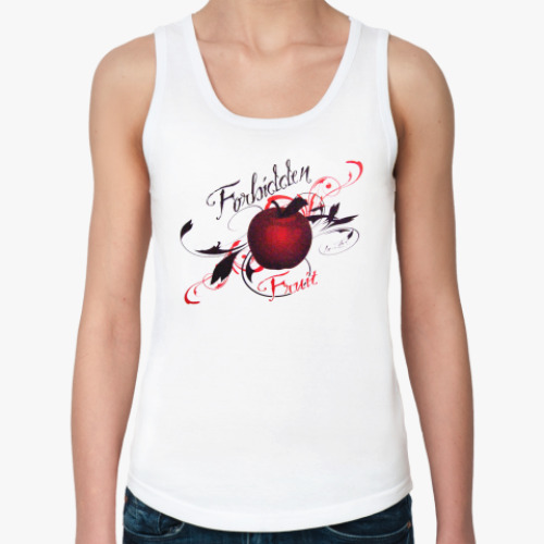 Женская майка с принтом Запретный плод Жен майка
