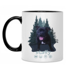 Кружка двухцветная