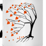 Дерево сердец