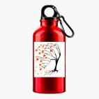 Металлическая бутылка 400 мл UV-DTF