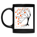 Кружка цветная UV-DTF