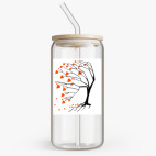 Банка с бамбуковой крышкой