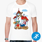 Мужская спортивная футболка