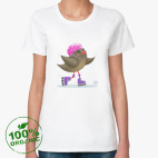 Женская футболка органик