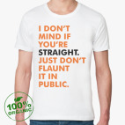 Мужская футболка органик