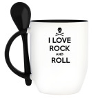 Кружка с ложкой