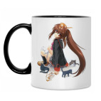 Кружка двухцветная