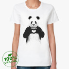 Женская футболка органик