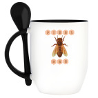 Кружка с ложкой