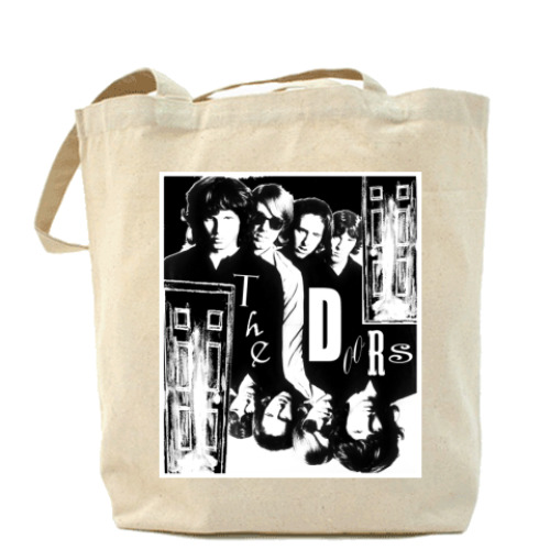 Сумка шоппер с принтом The Doors #2 Холщовая сумка