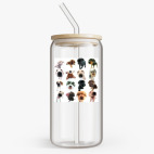 Банка с бамбуковой крышкой