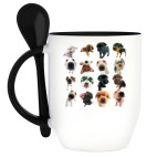 Кружка с ложкой