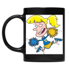 Кружка цветная UV-DTF