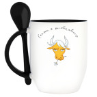 Кружка с ложкой