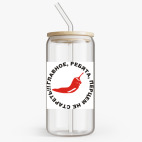 Банка с бамбуковой крышкой