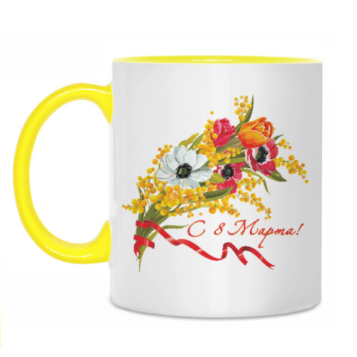 Кружка 8 Марта