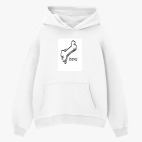 Толстовка худи оверсайз