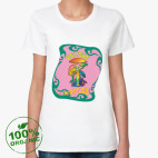 Женская футболка органик