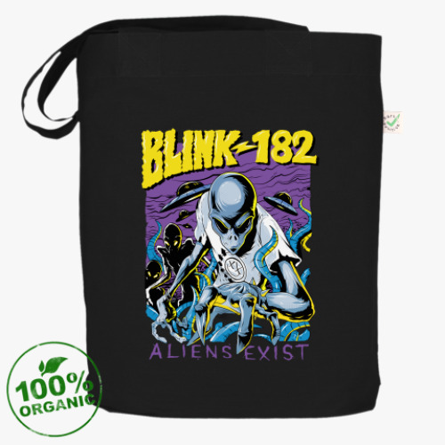 Сумка шоппер Blink-182 - Alien Exist