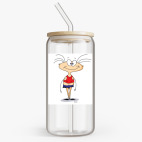 Банка с бамбуковой крышкой