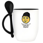 Кружка с ложкой