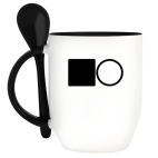 Кружка с ложкой