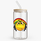 Банка с бамбуковой крышкой