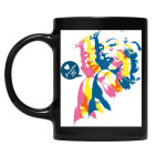 Кружка цветная UV-DTF