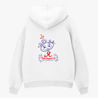 Толстовка худи оверсайз