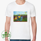 Мужская футболка органик