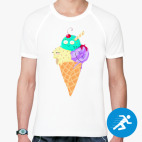 Мужская спортивная футболка