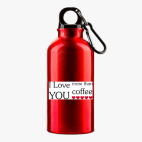 Металлическая бутылка 400 мл UV-DTF