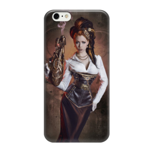 Чехол для iPhone 6/6s Steampunk Lady