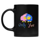 Кружка цветная UV-DTF