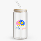 Банка с бамбуковой крышкой