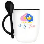 Кружка с ложкой