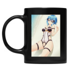 Кружка цветная UV-DTF