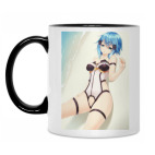 Кружка двухцветная