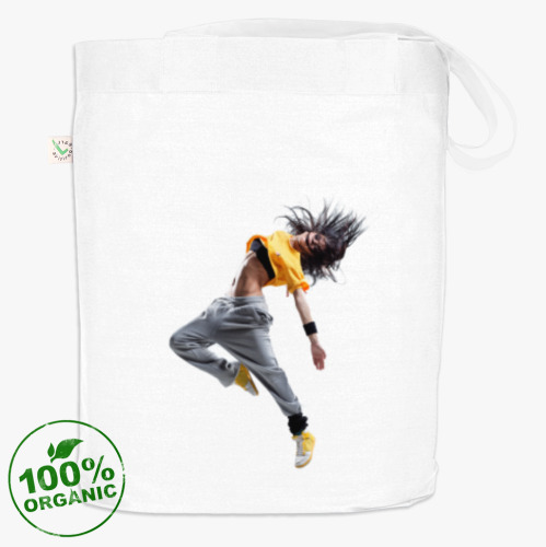 Сумка шоппер с принтом Танцы