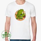 Мужская футболка органик