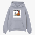 Толстовка худи оверсайз