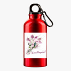 Металлическая бутылка 400 мл UV-DTF