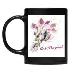 Кружка цветная UV-DTF