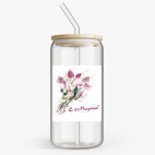 Банка с бамбуковой крышкой