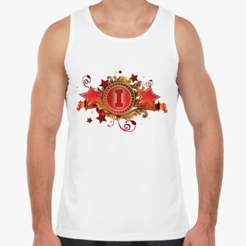 Майка с принтом Первый