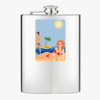 Фляжка стальная